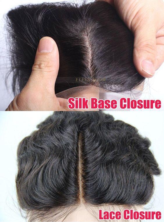 Lace frontal vs outlet silk base closure